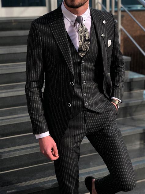 Vintage Pinstripe Suits 